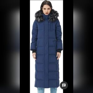 Women's Thickened Down Coat Warm Long Puffer Jacket Water Resistent Windproof